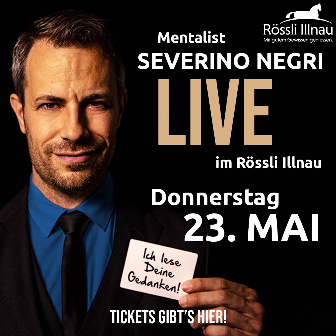 Live Show Mentalist Severino Negri