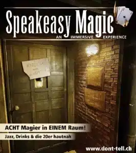 Severino Negri Speakeasy Magic Banner